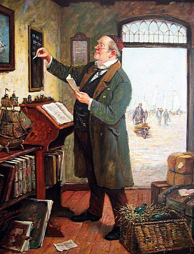 Kunstmaler Conrad Herrmann: Der Importeur