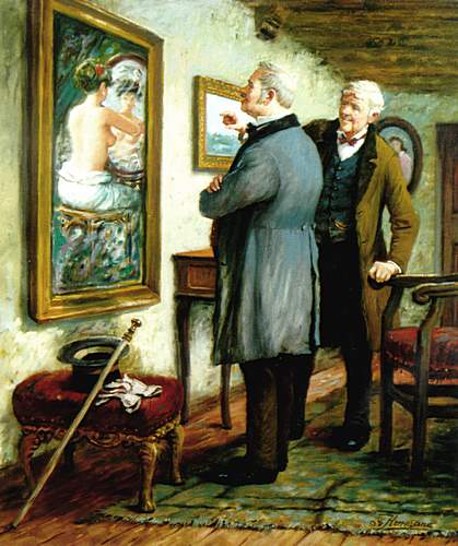 Kunstmaler Conrad Herrmann: Der Kunsth&auml;ndler