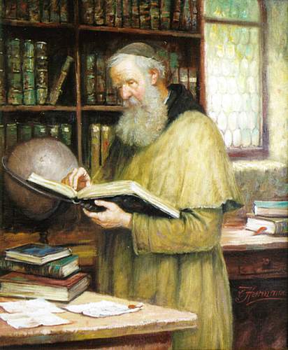 Kunstmaler Conrad Herrmann: Der Philosoph