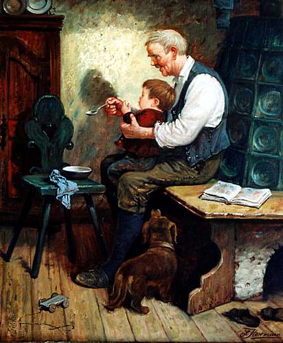 Kunstmaler Conrad Herrmann: Grossvaters Liebling