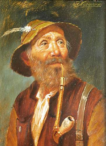 Kunstmaler Conrad Herrmann: Tiroler