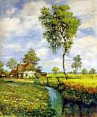 Birke am Bach